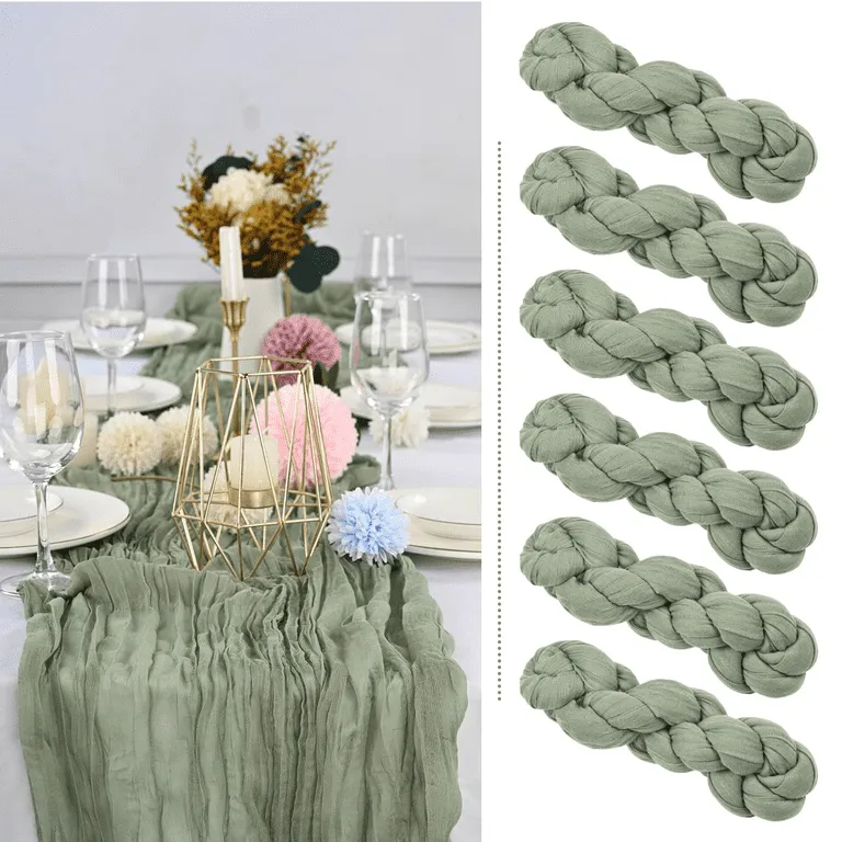 Sage Green 10 Foot Arch Drape or Table Runner