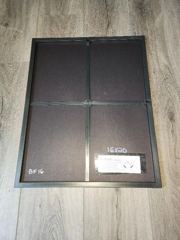16X20 Black Plastic Frame Welcome Sign Seating Charts Schedules  BF15 BF16 BF17