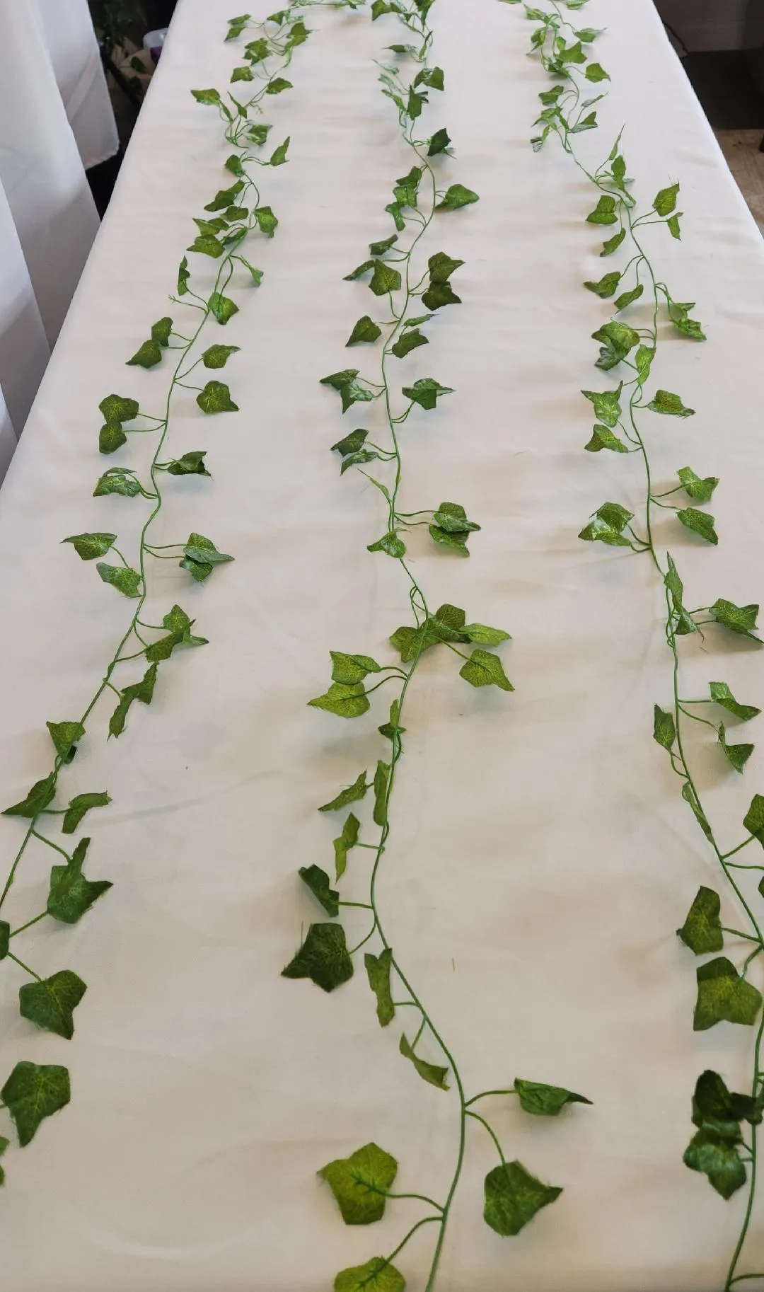 Ivy Garland Arches or Tables Decorations   QTY 8