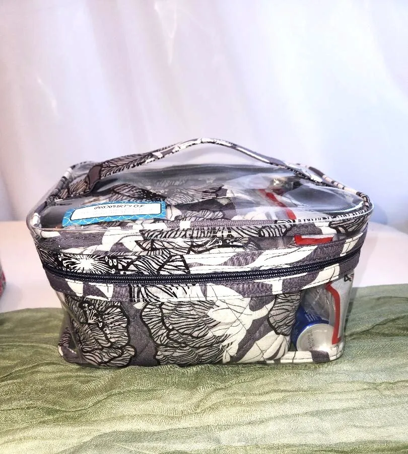 Wedding Emergency Kit Rental Black & White Bag