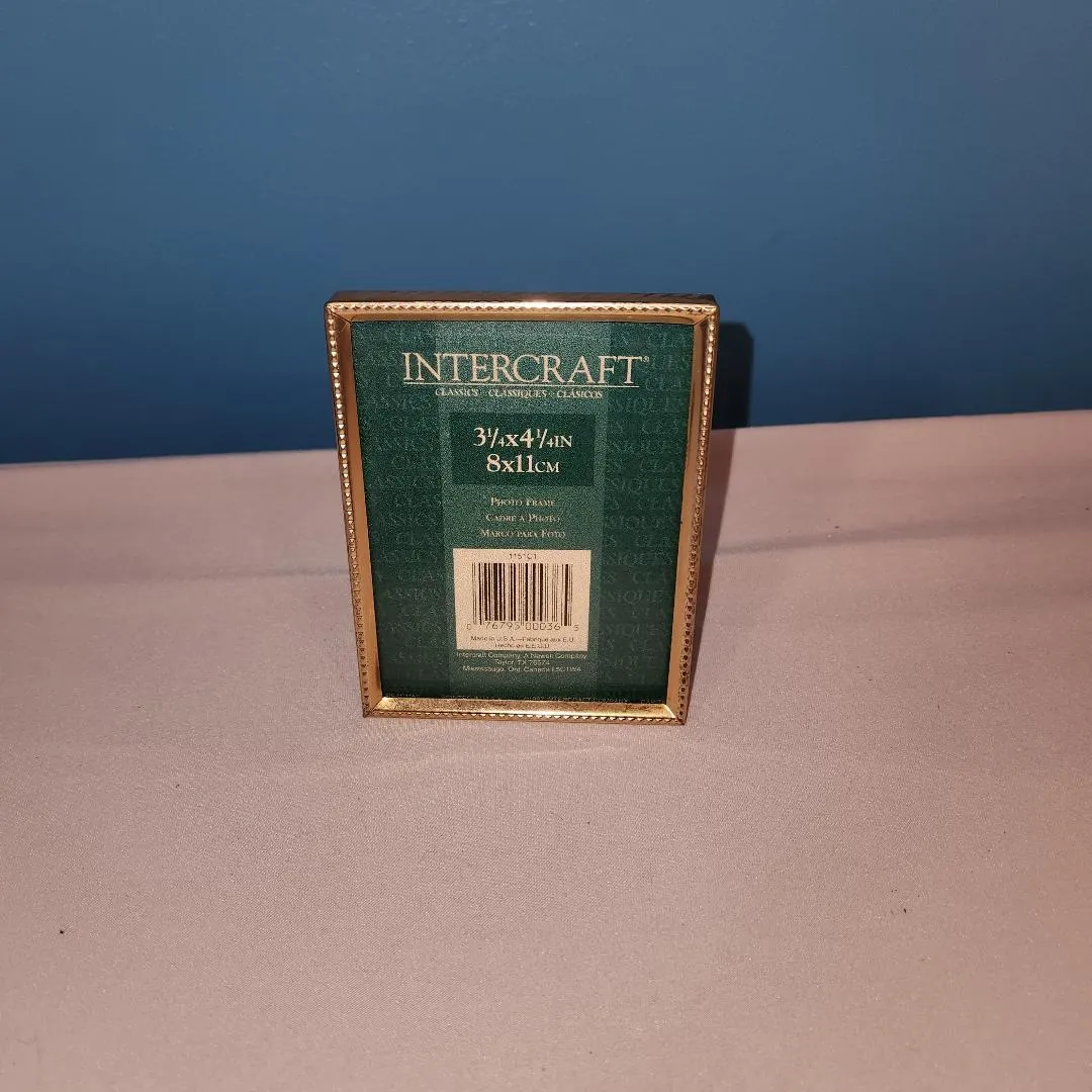  Golden Photo Frame 3.25 x 4.25 FOR SALE ONLY