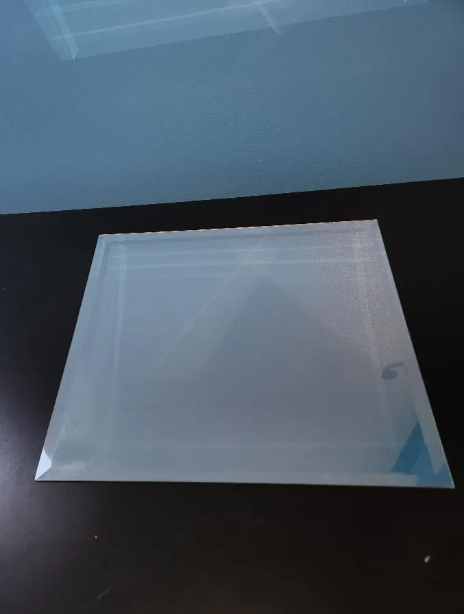 Mirror Tiles 12x12 in Beveled Edges  (QTY 12)