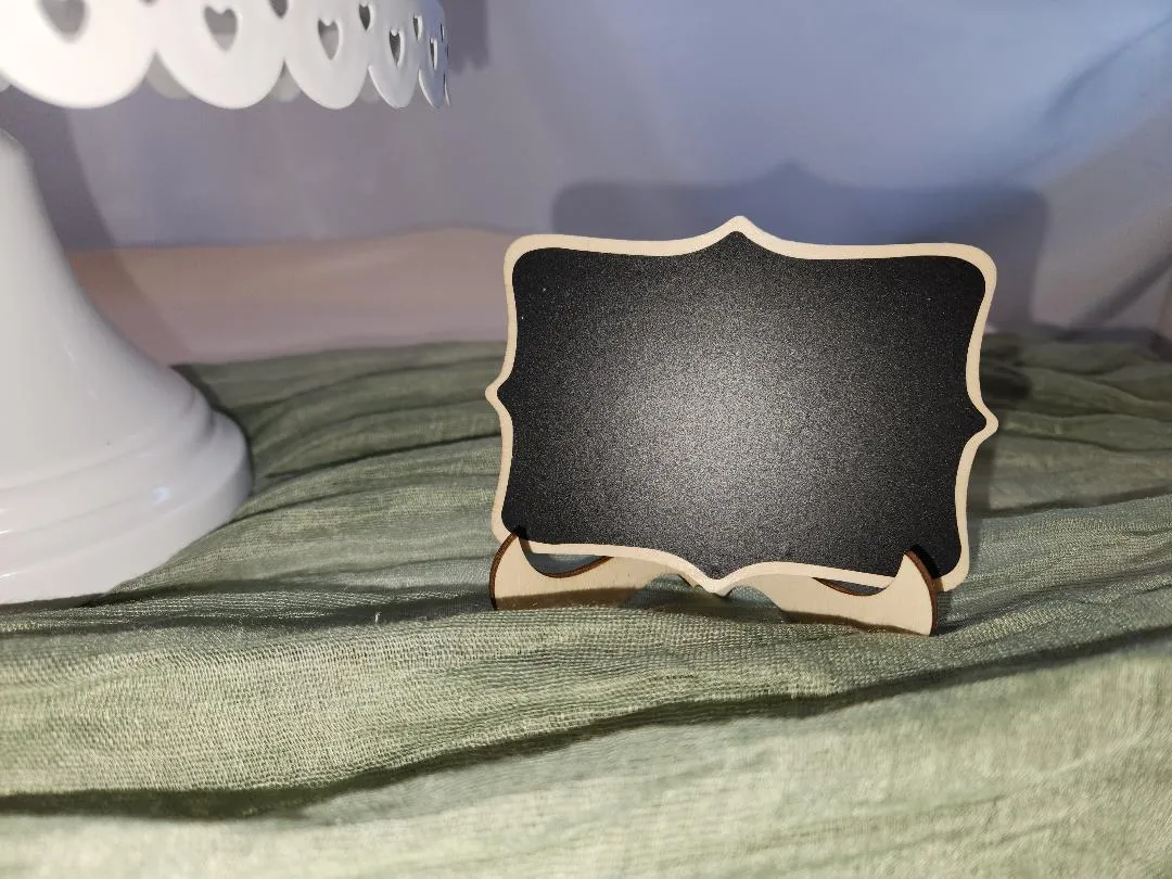 Mini Chalkboard Signs for Dessert, Buffet, Bar, Charcuterie, Appetizers etc.