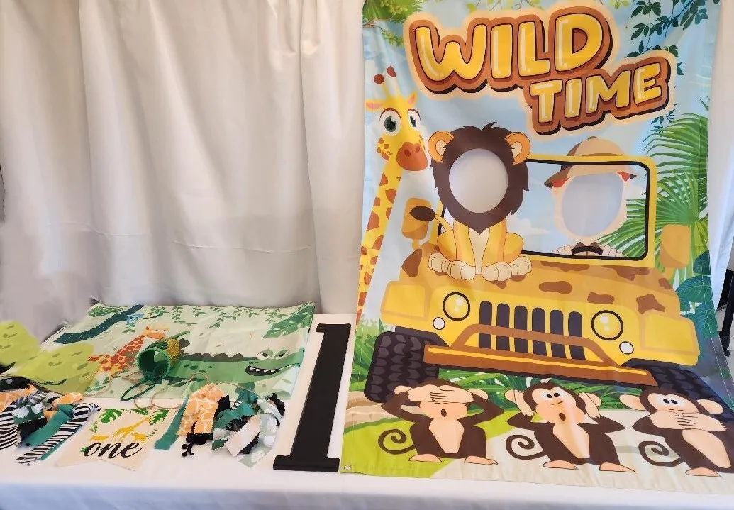 Wild One First Birthday Party Package