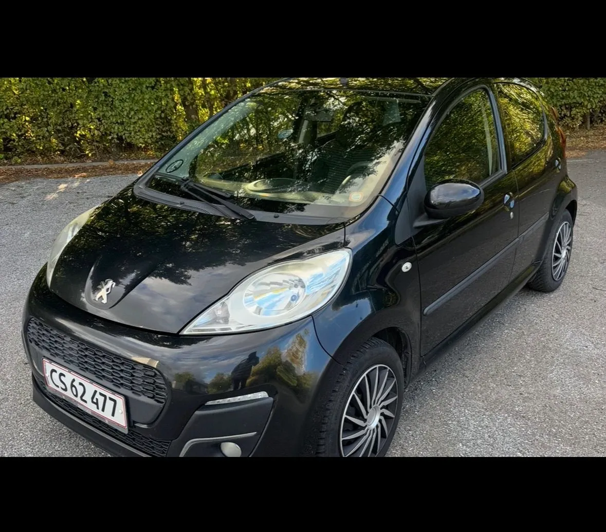 Peugeot 107 1,0 /Sort