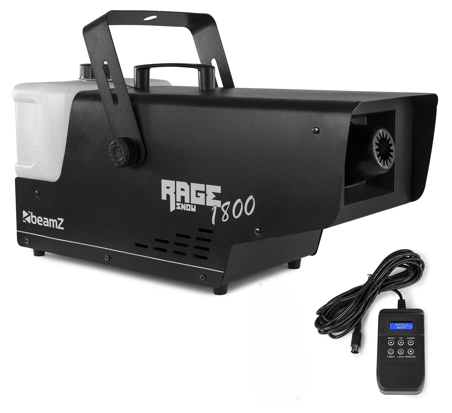 Beamz Rage 1800 Snow Machine ( including liquid)