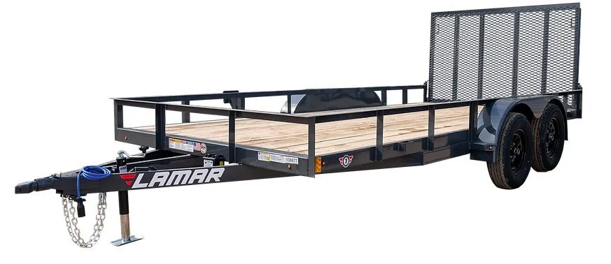 14’ LAMAR Utility Trailer