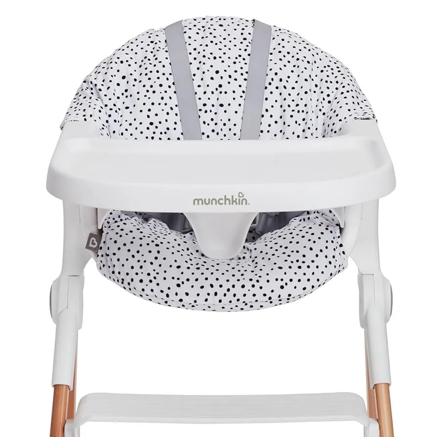 Munchkin Early Feeding Support Cushion for Float High Chair, Black/White