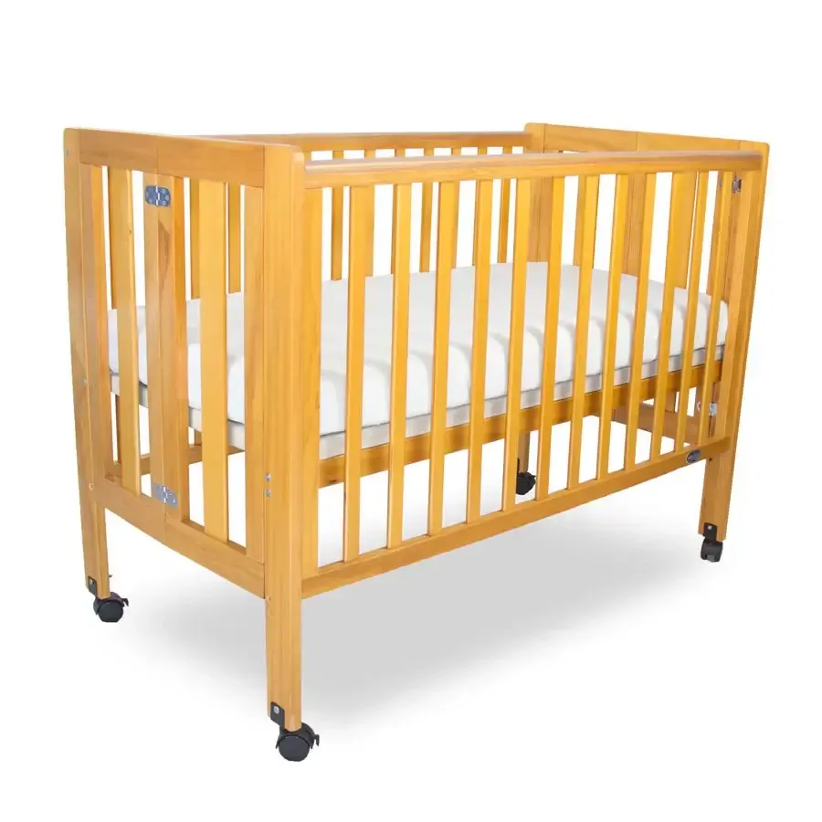 Babyhood Fold N Go Timber Cot