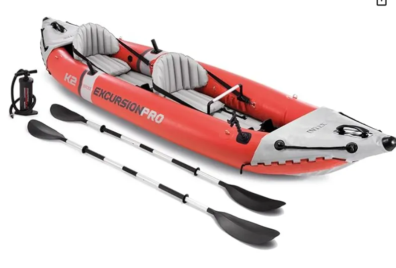 2 Person Inflatable Kayak Set