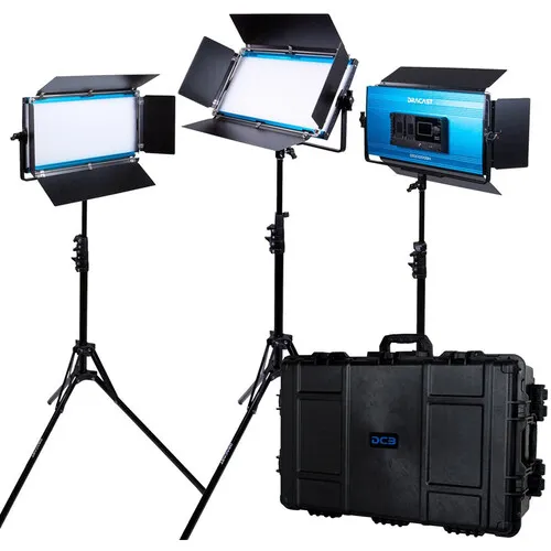 Light Kit 4 (Wireless Light Kit with 3 Light Panels & Batteries)
