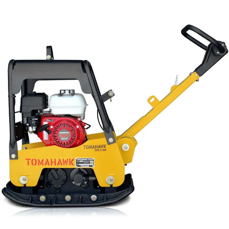 6.5 HP Honda Reverse Hydraulic Plate Compactor for Asphalt, Aggregate, Cohesive Soil Compaction