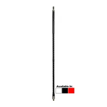 PROCOMM - BTF3-R RED 3.25' TALL TOP LOAD 1/4 WAVE HEAVY DUTY TUNEABLE TIP FIBERGLASS CB ANTENNA