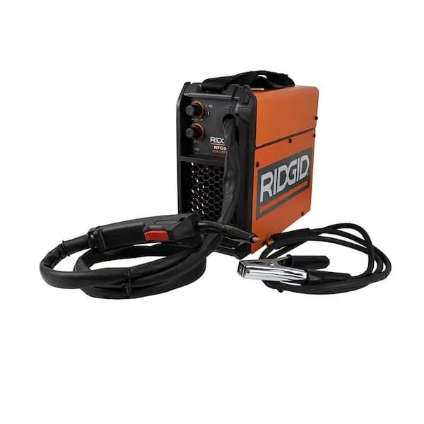 RIDGID 90 Amp, 120-Volt, Flux Core, Welder Feed Welder (No Regulator)