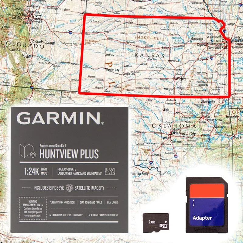 Garmin Huntview Map Cards 25/26