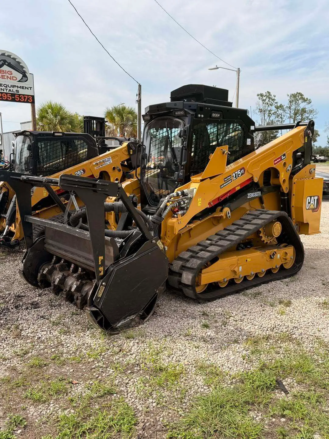 Cat 275XE and Mulcher Land Management 2 package