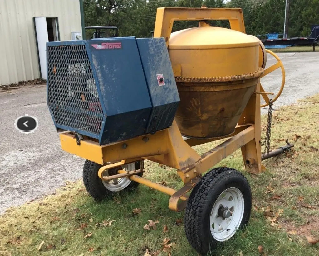 9 cubic ft Towable Concrete Mixer