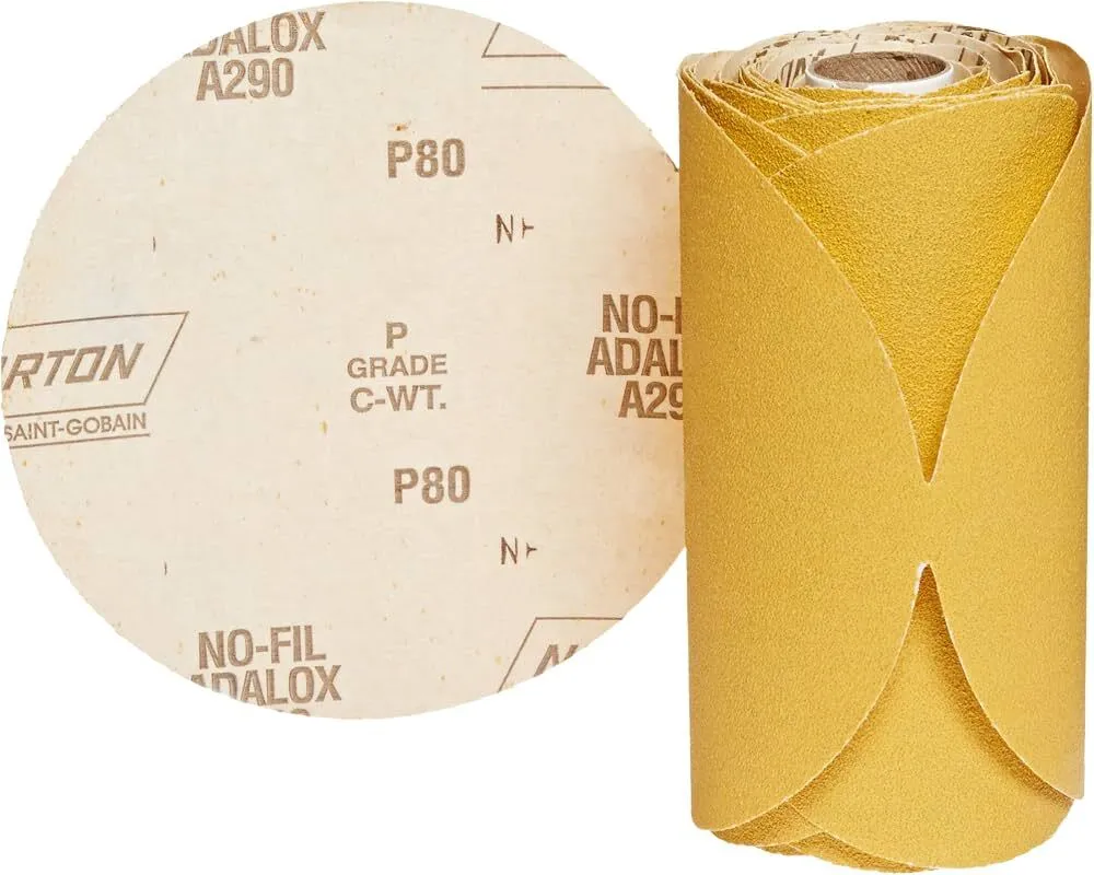 20 Inch Adhesive Back Aluminum Oxide Metal Sanding Disc - 220 Grit
