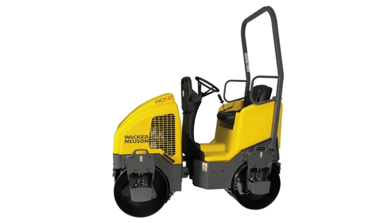 Wacker Neuson RD12 tandem drum roller