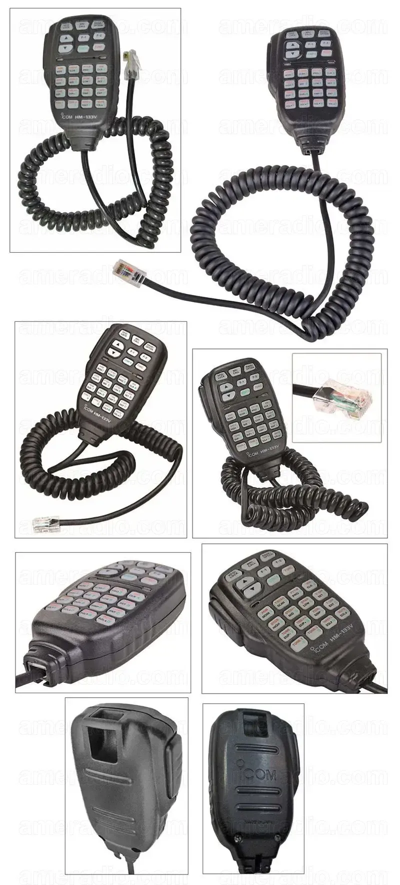 iCOM Hand Mic Button Control HM133V