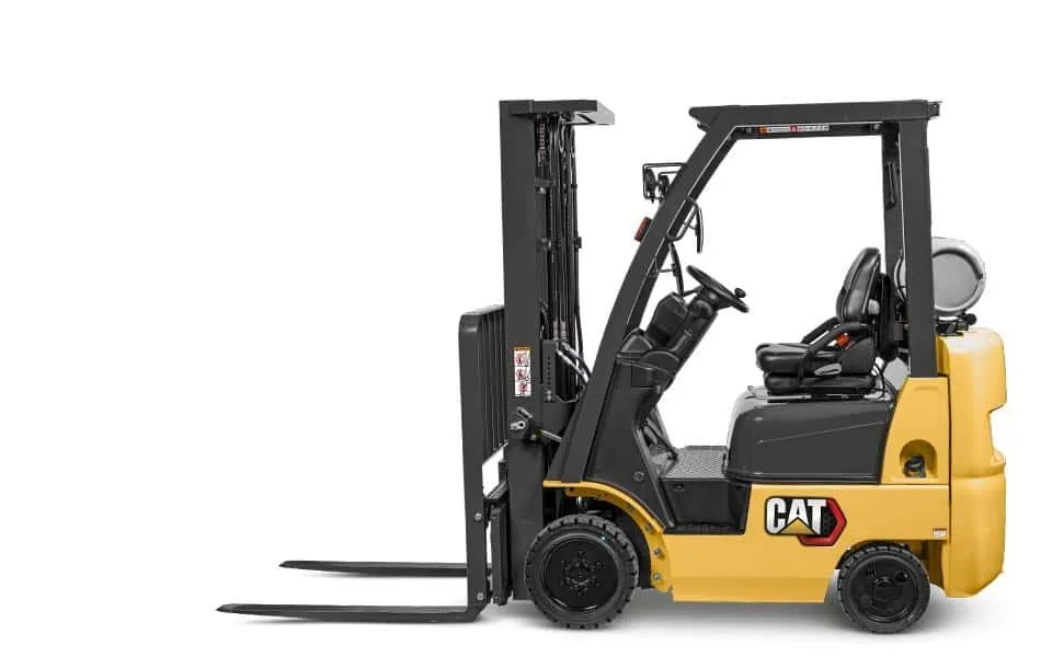 Cat 15k LP w/cushion Tires Forklift (Brokered $520 Delivery/Pickup)