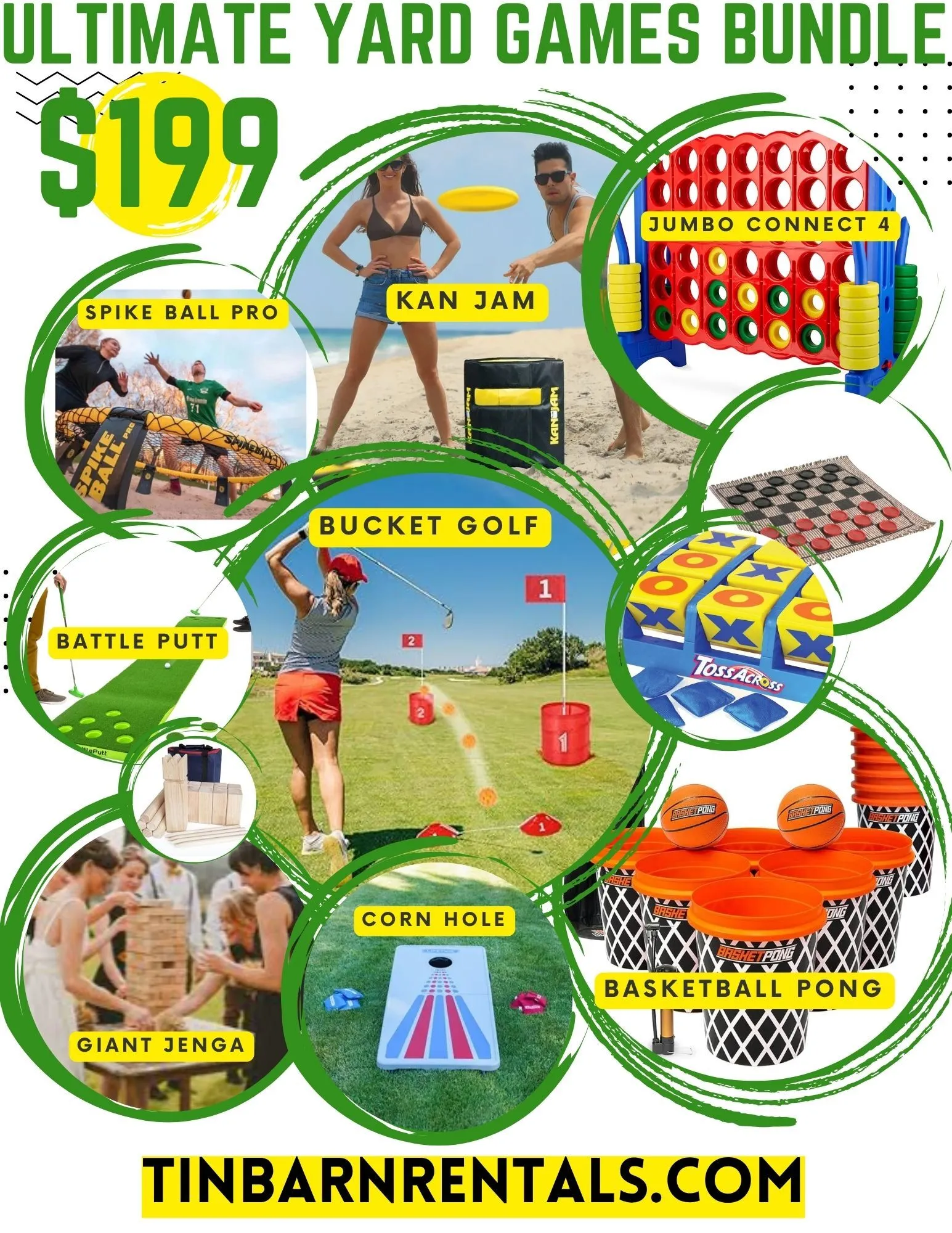Ultimate Yard Game Bundle