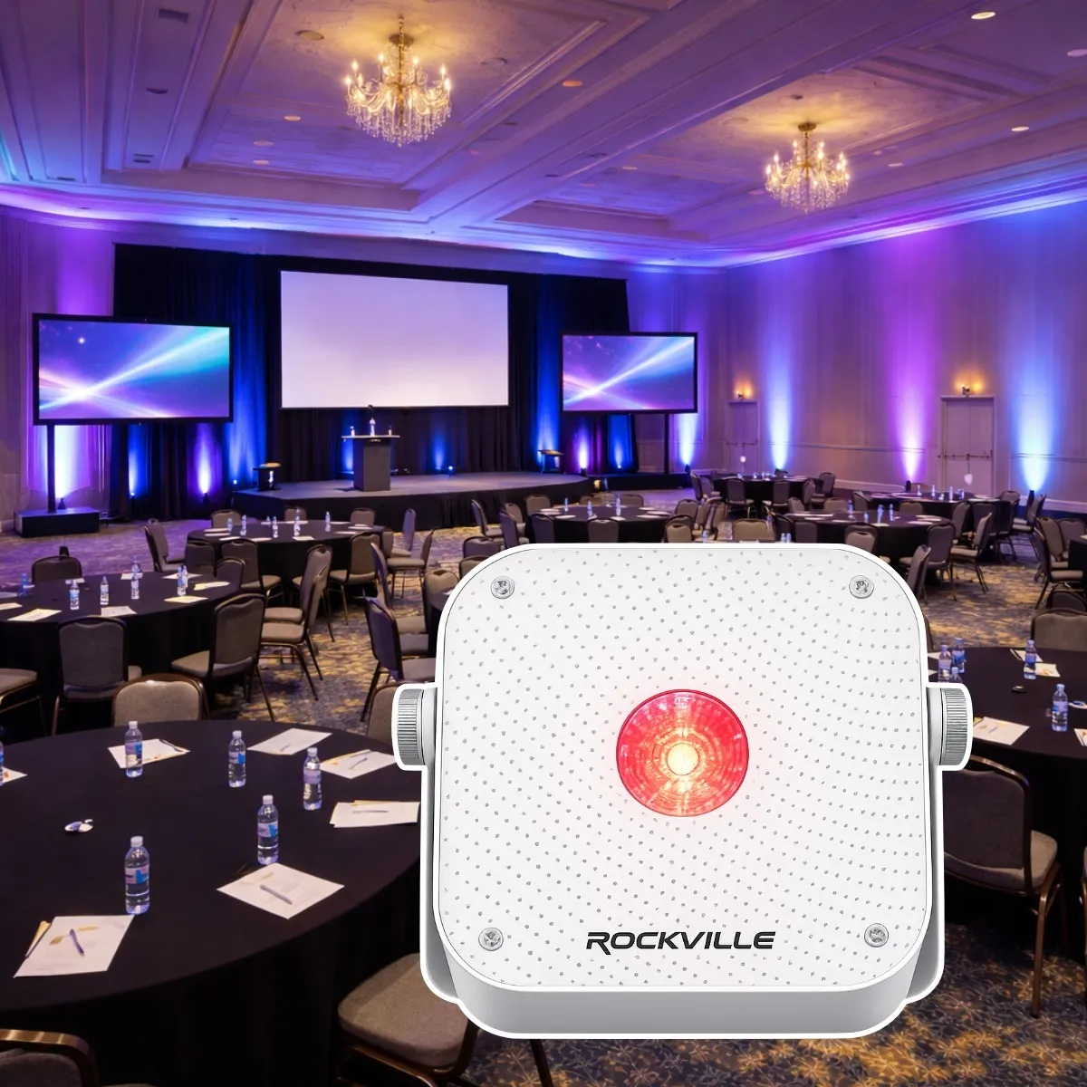 Wireless LED Uplight Kit Rental