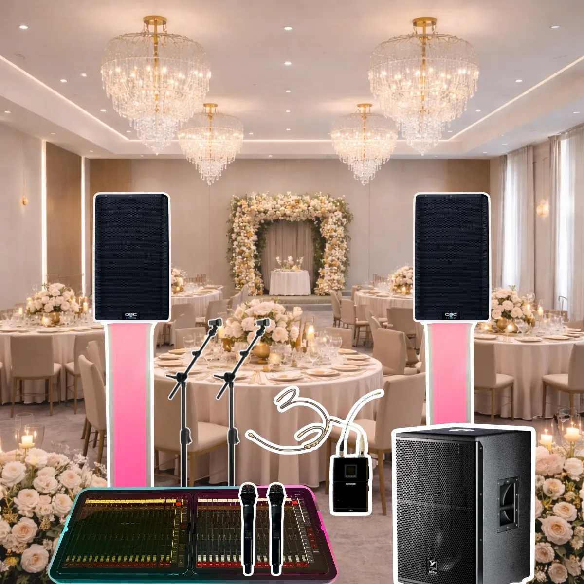 Intimate Wedding & Small Party Audio Package