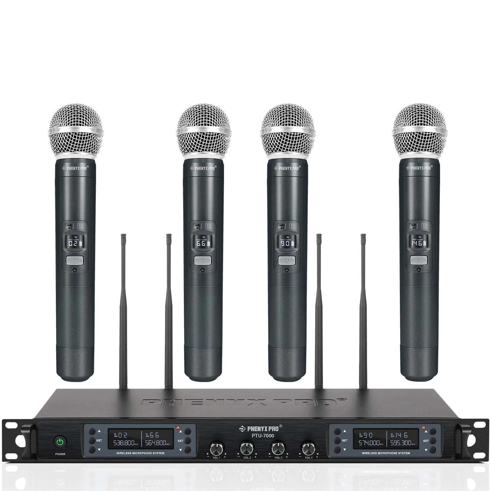 Phenyx Pro 2-Channel Wireless Mic Package