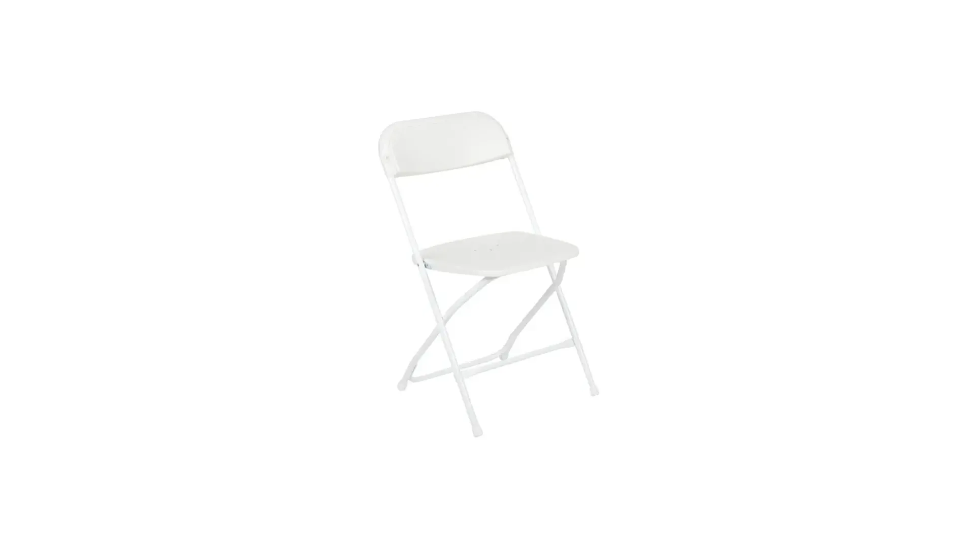 White Folding Chair 