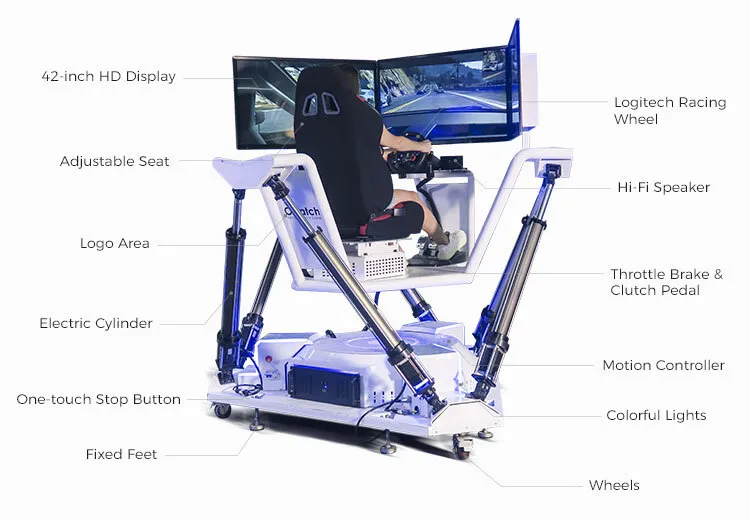 GreenDino Driving Simulator (LA 2504)