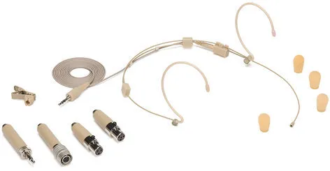 Microphone Samson DE50 Wireless on cheek