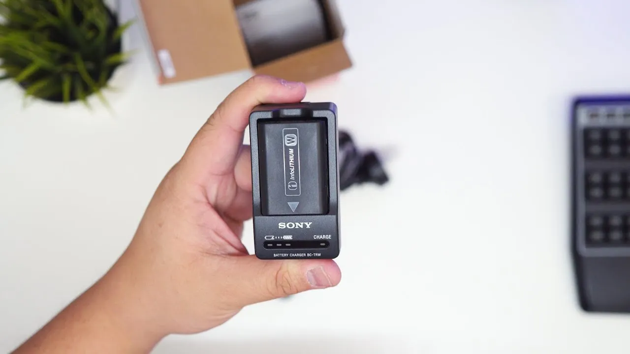 Sony ACC-TRW travel charger camera battery