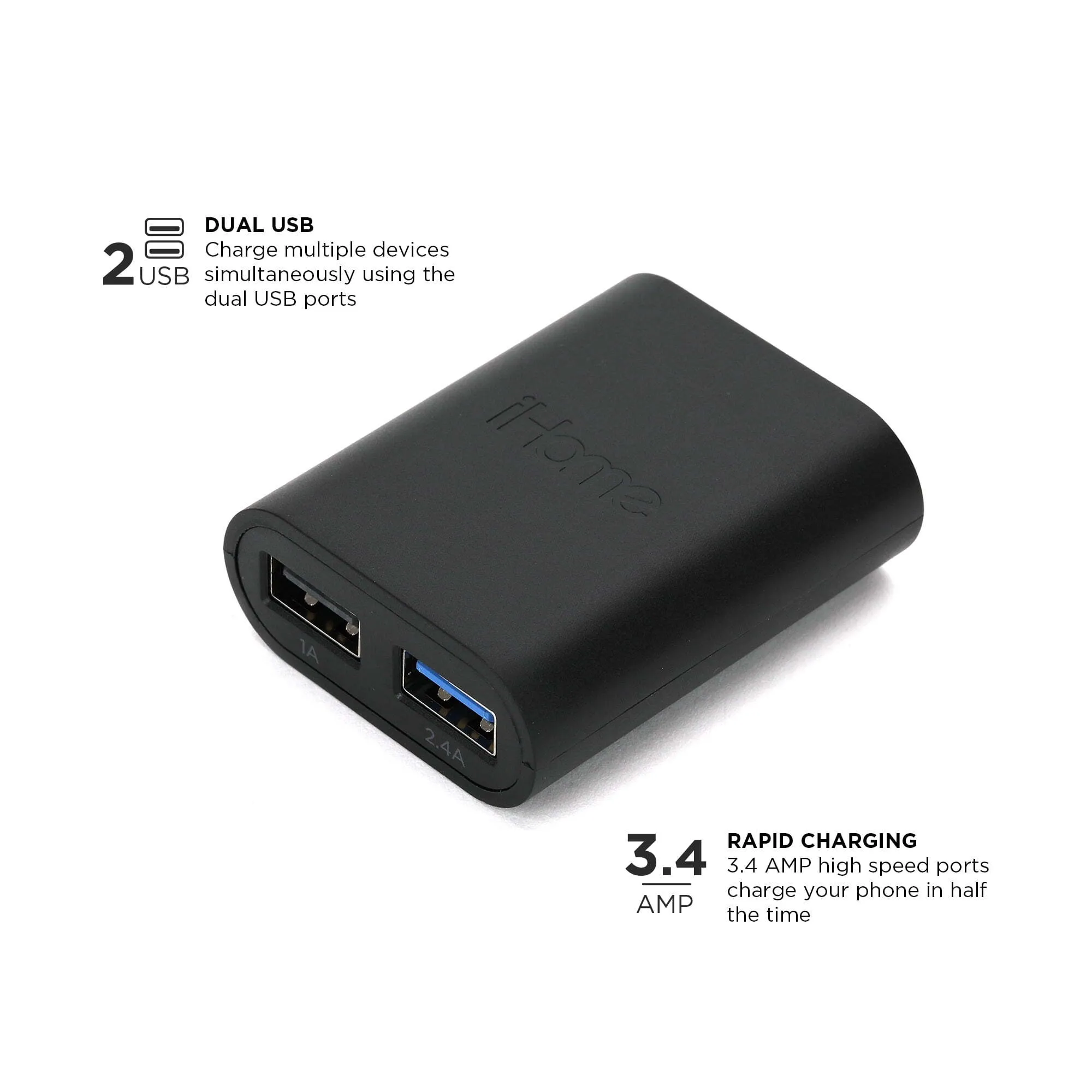 Sitecom USB 3.0 Fast Charging hub 4port