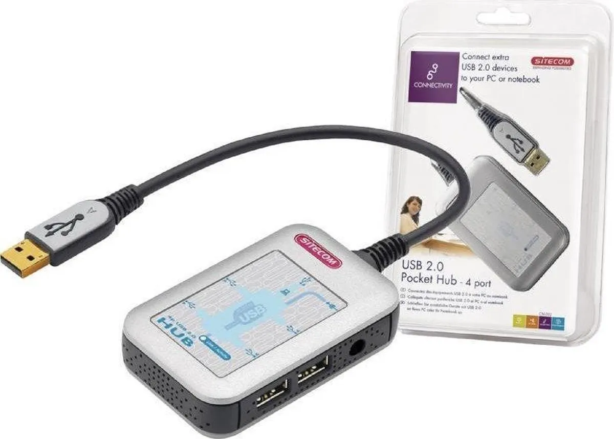 Sitecom USB 2.0 Pocket Hub