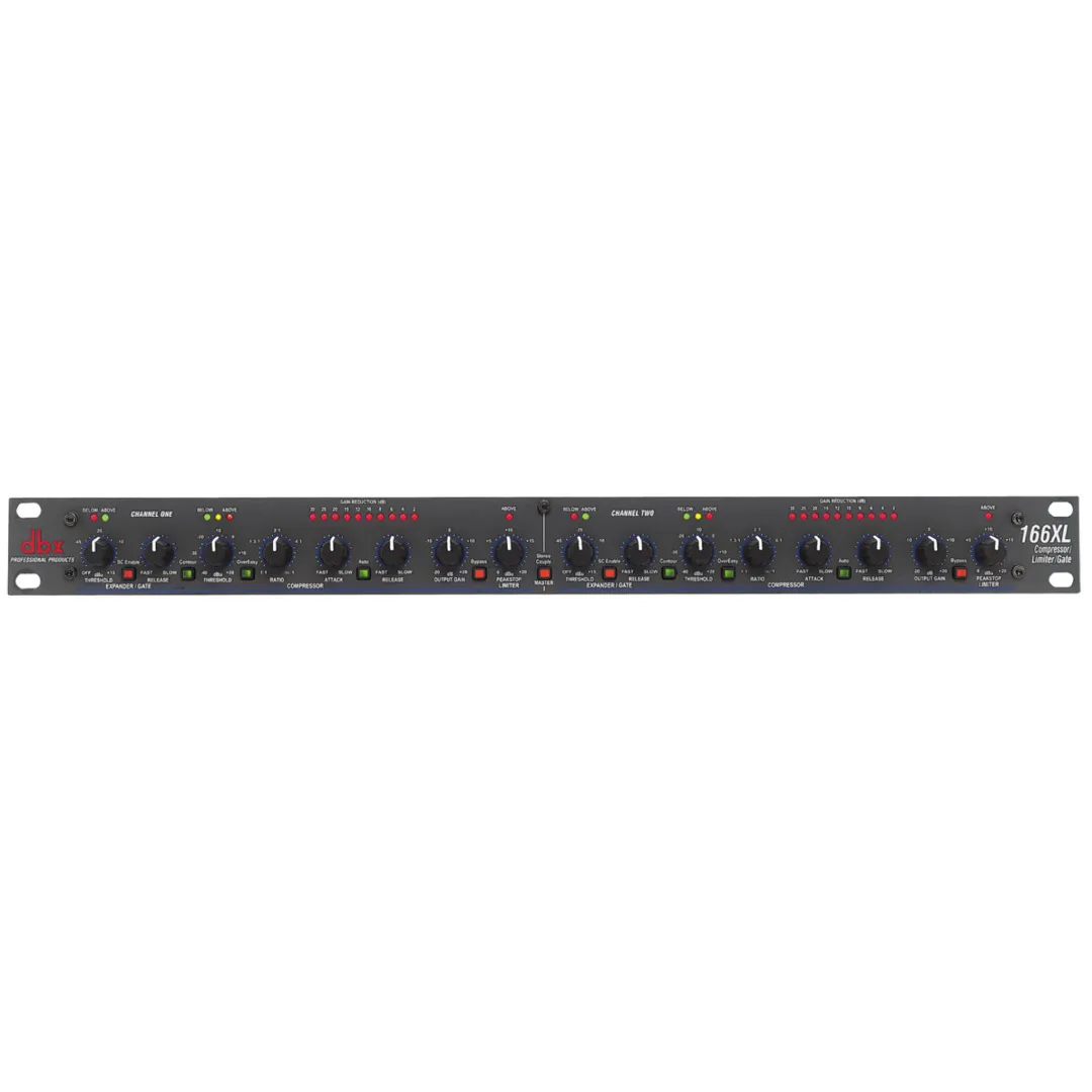 DBX 166XL Compressor, Limiter & Gate