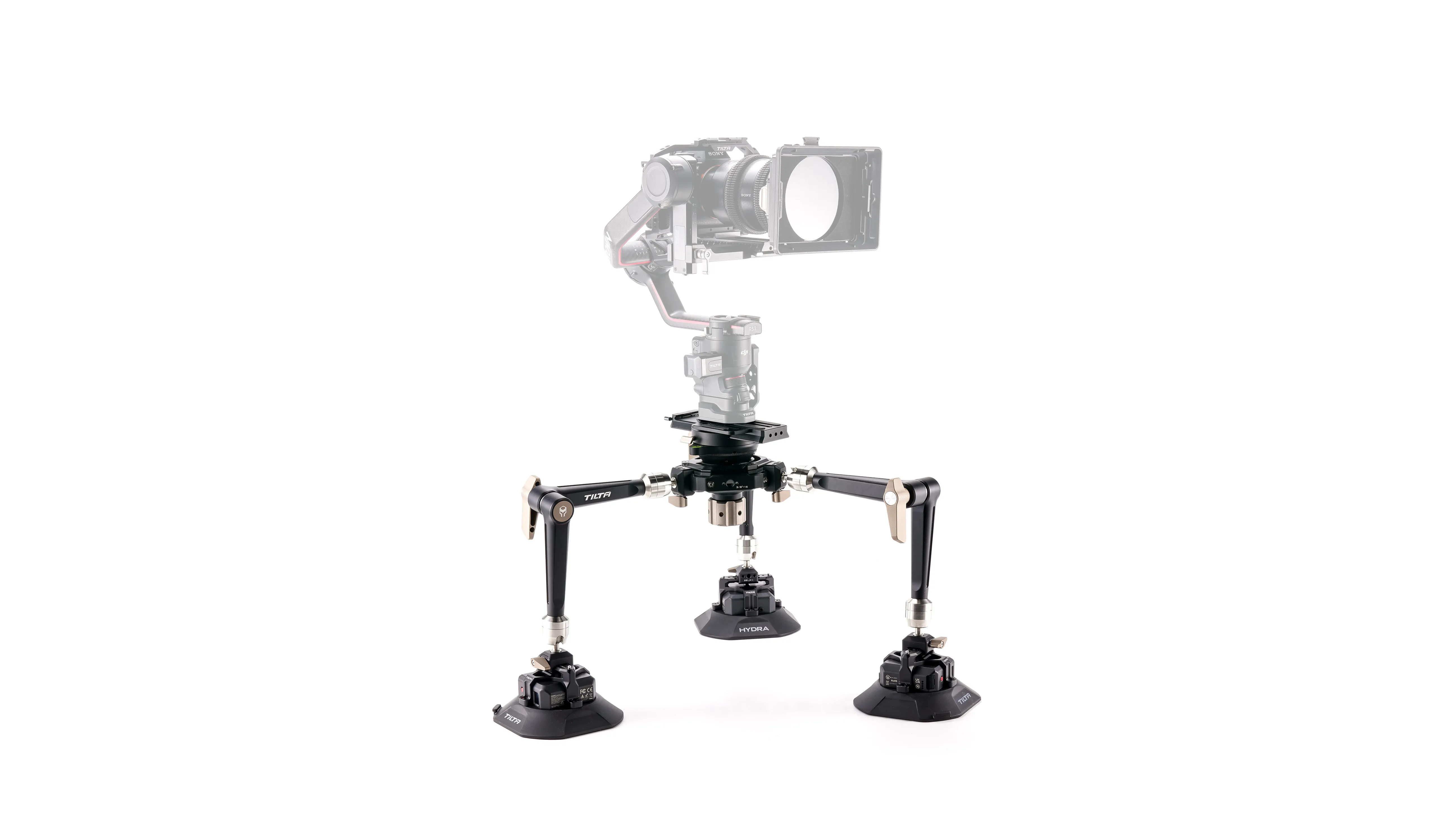 Tilta Hydra Articulating Car Mounting System with Electronic Suction Cups