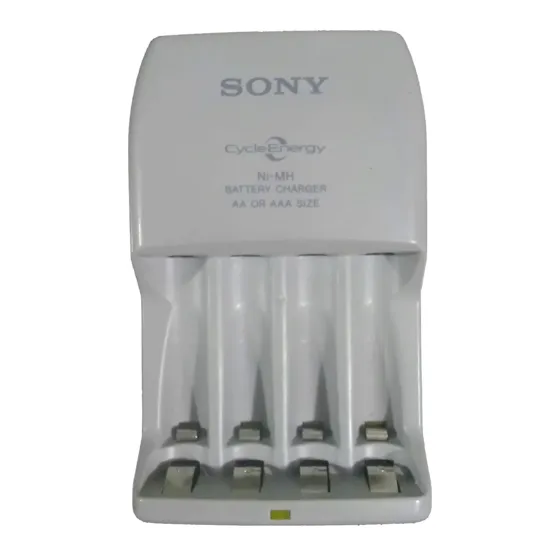Sony BCG-34HRMF AA / AAA Battery Charger