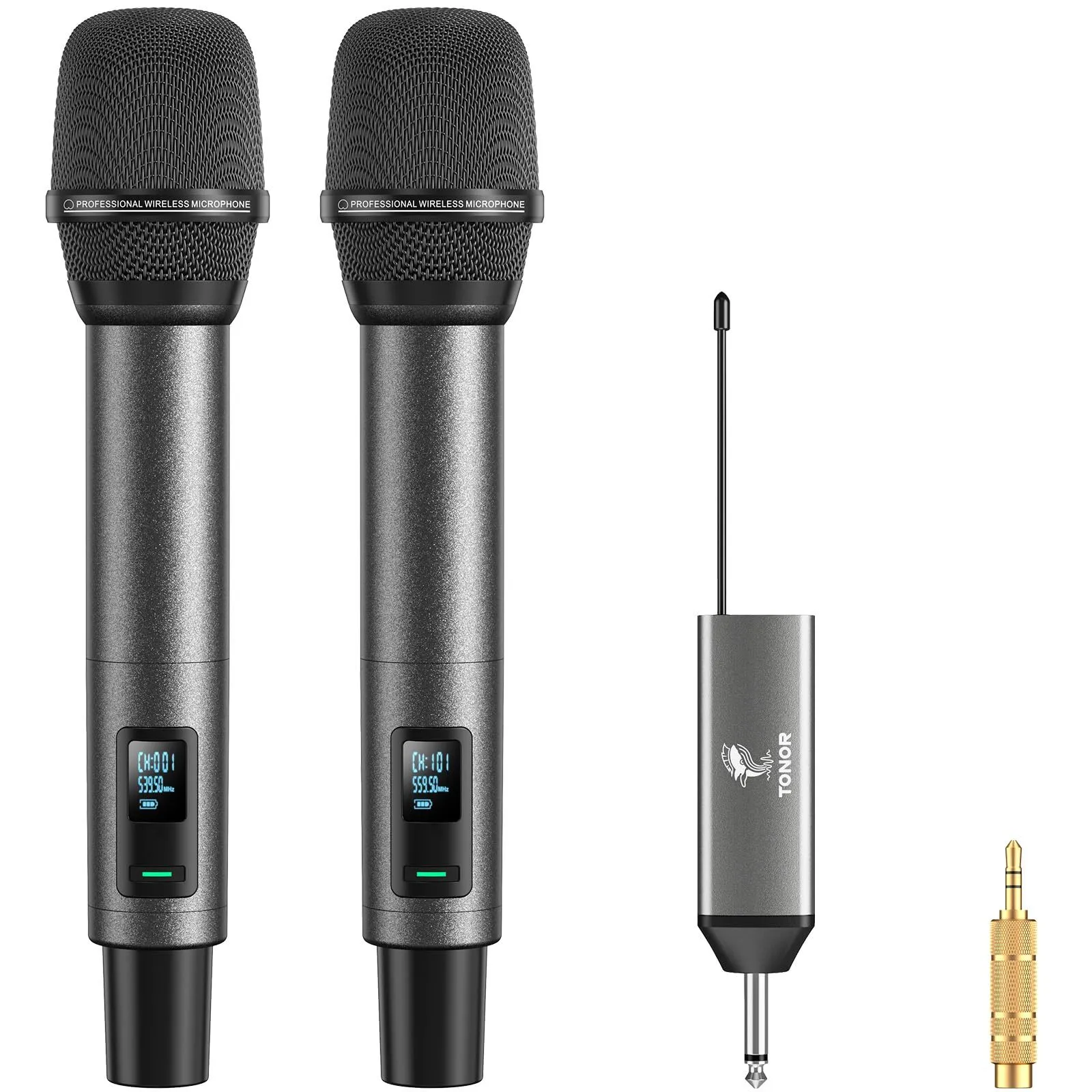 TONOR Microphone sans Fil - PACK x2