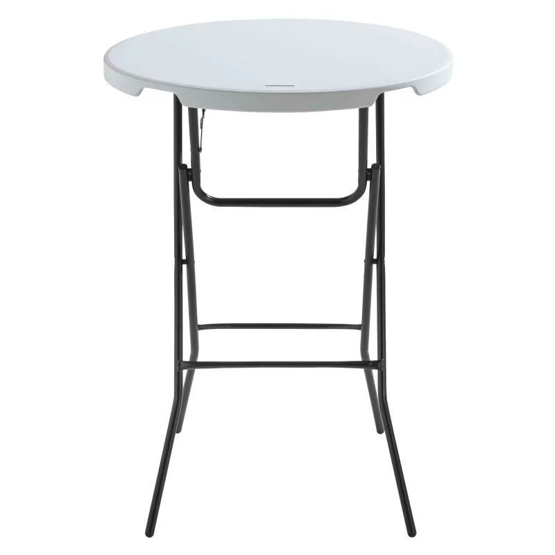 Table Haute Pliante Pro 105 CM + Housse Noire