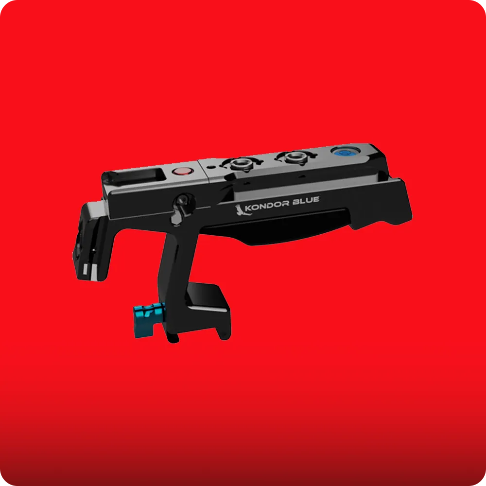 KONDOR BLUE Talon XL Top Handle with Trigger REC for Select Cameras (Raven Black)