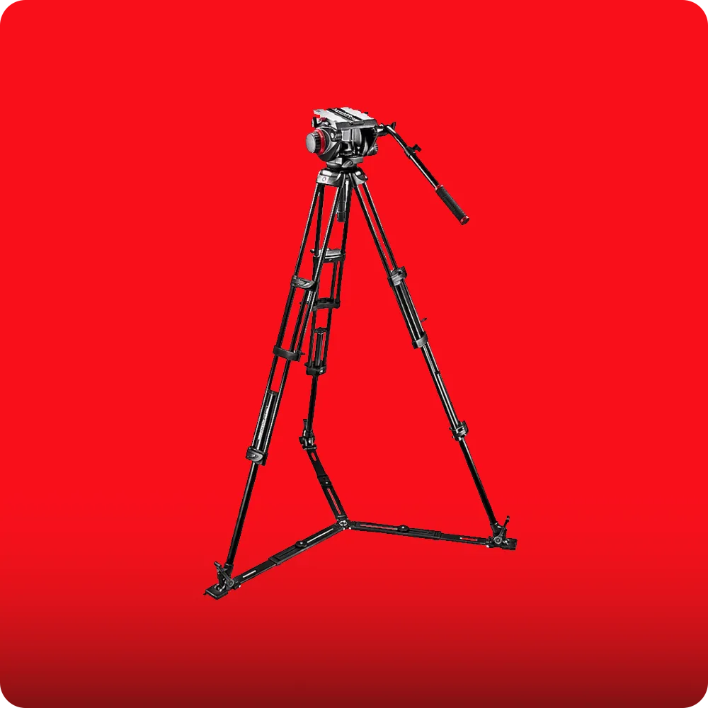 MANFROTTO 504HD Fluid Head with 546GB Tripod