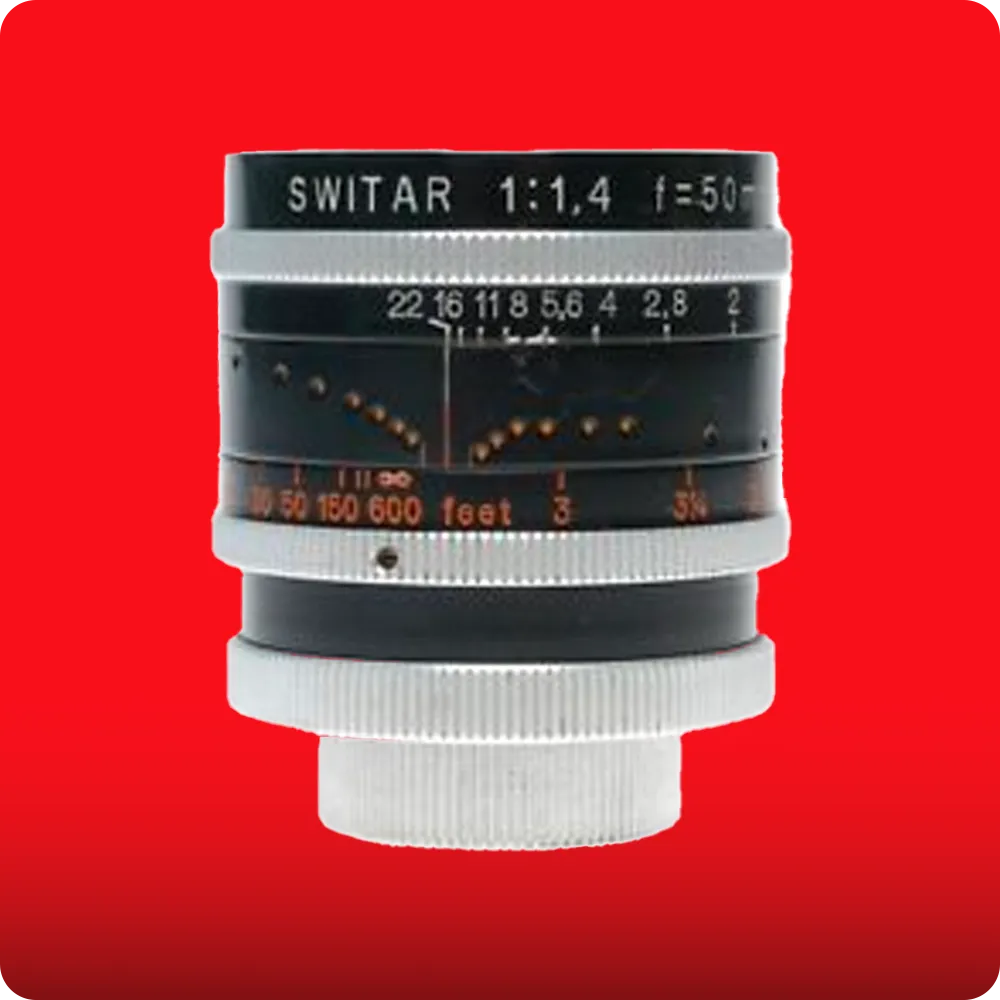 KERN-PAILLARD SWITAR 50mm f/1.4 AR - C Mount