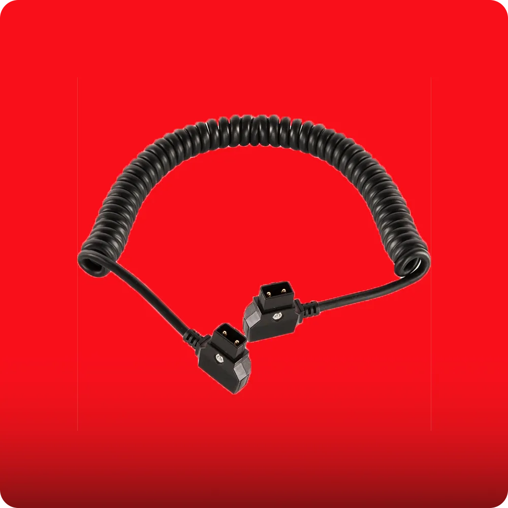 SHAPE D-Tap Male to D-Tap Male Coiled Cable