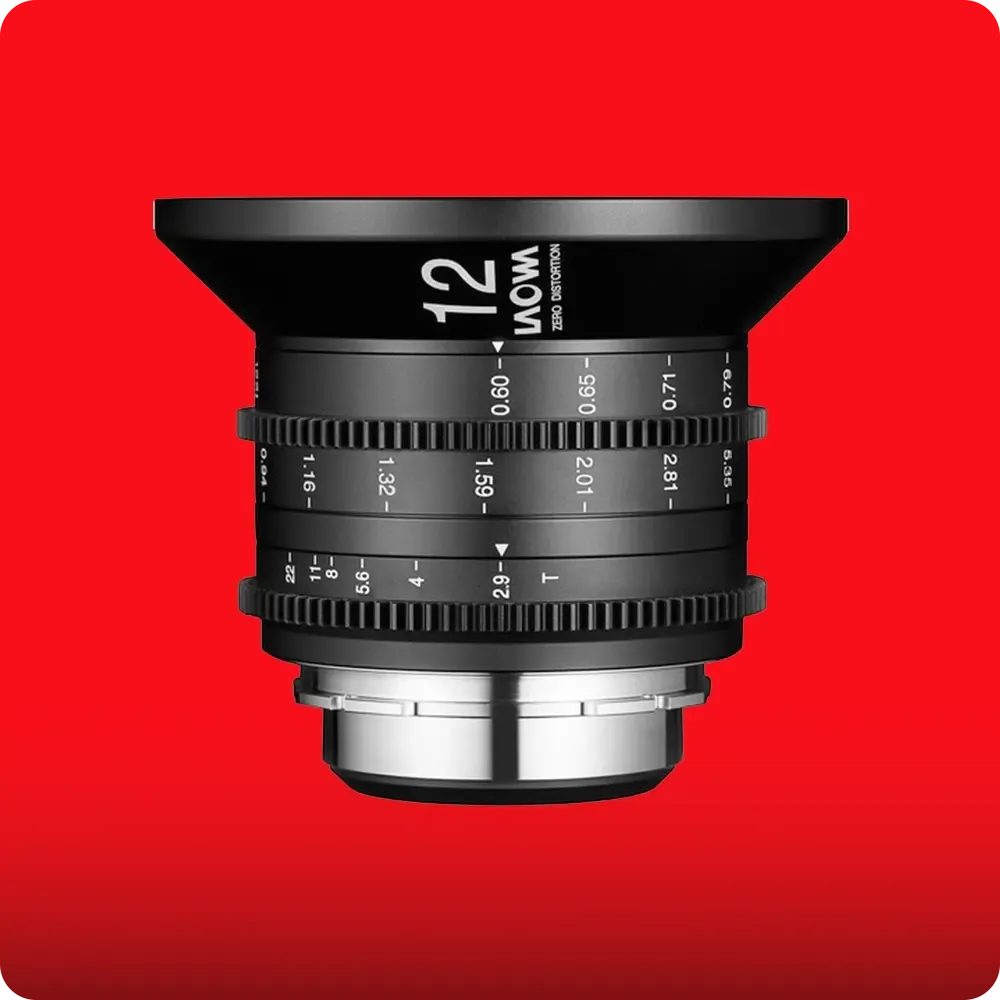 VENUS OPTICS LAOWA 12MM T2.9 ZERO-D CINE LENS (PL MOUNT)
