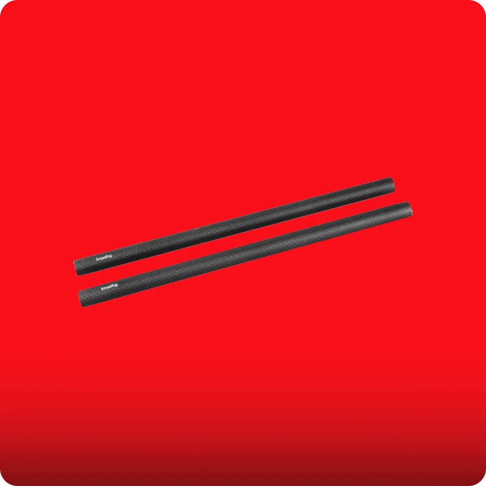 SMALLRIG 15mm Carbon Fiber Rod Set (12") 