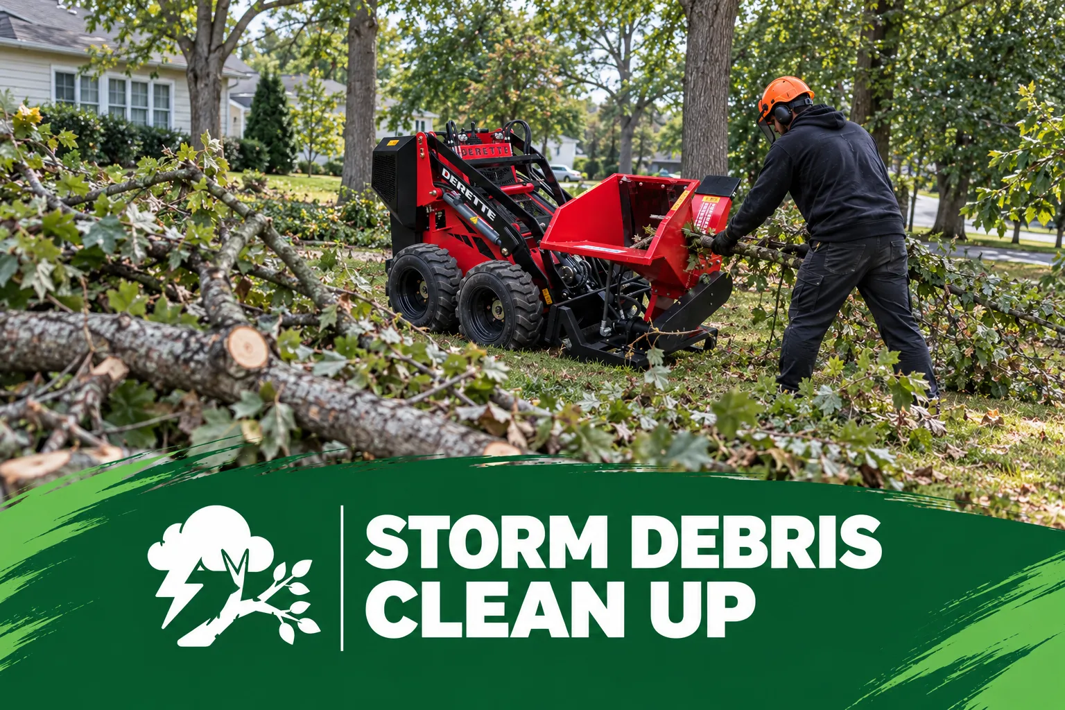 Storm Debris Clean Up Package