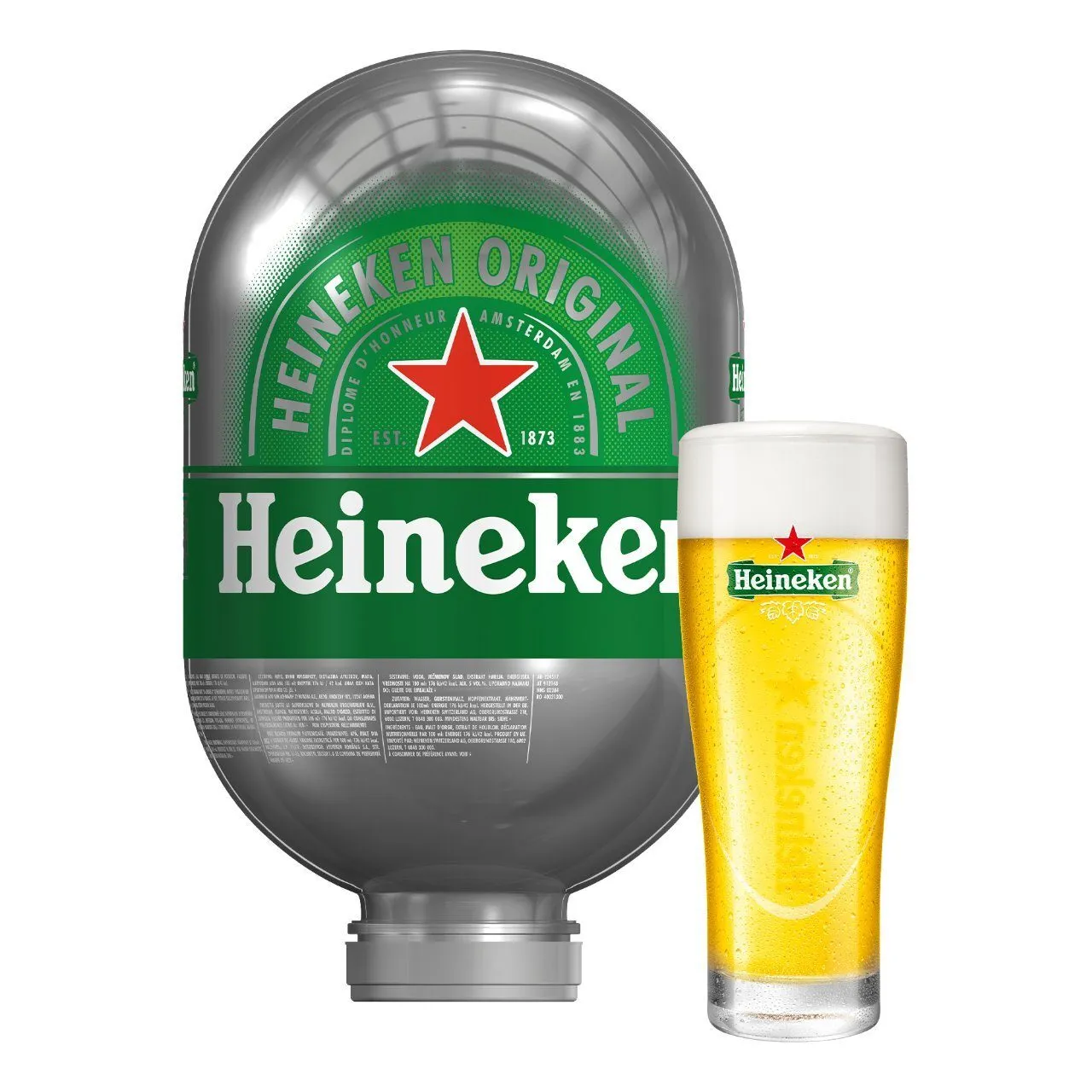 Heineken Pilsener Blade Fust 8L