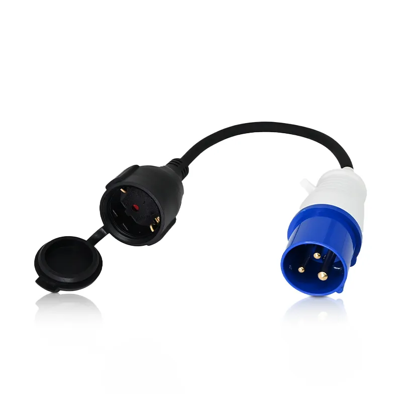 verloop Stekker 16 Amp met verloop naar 220 volt