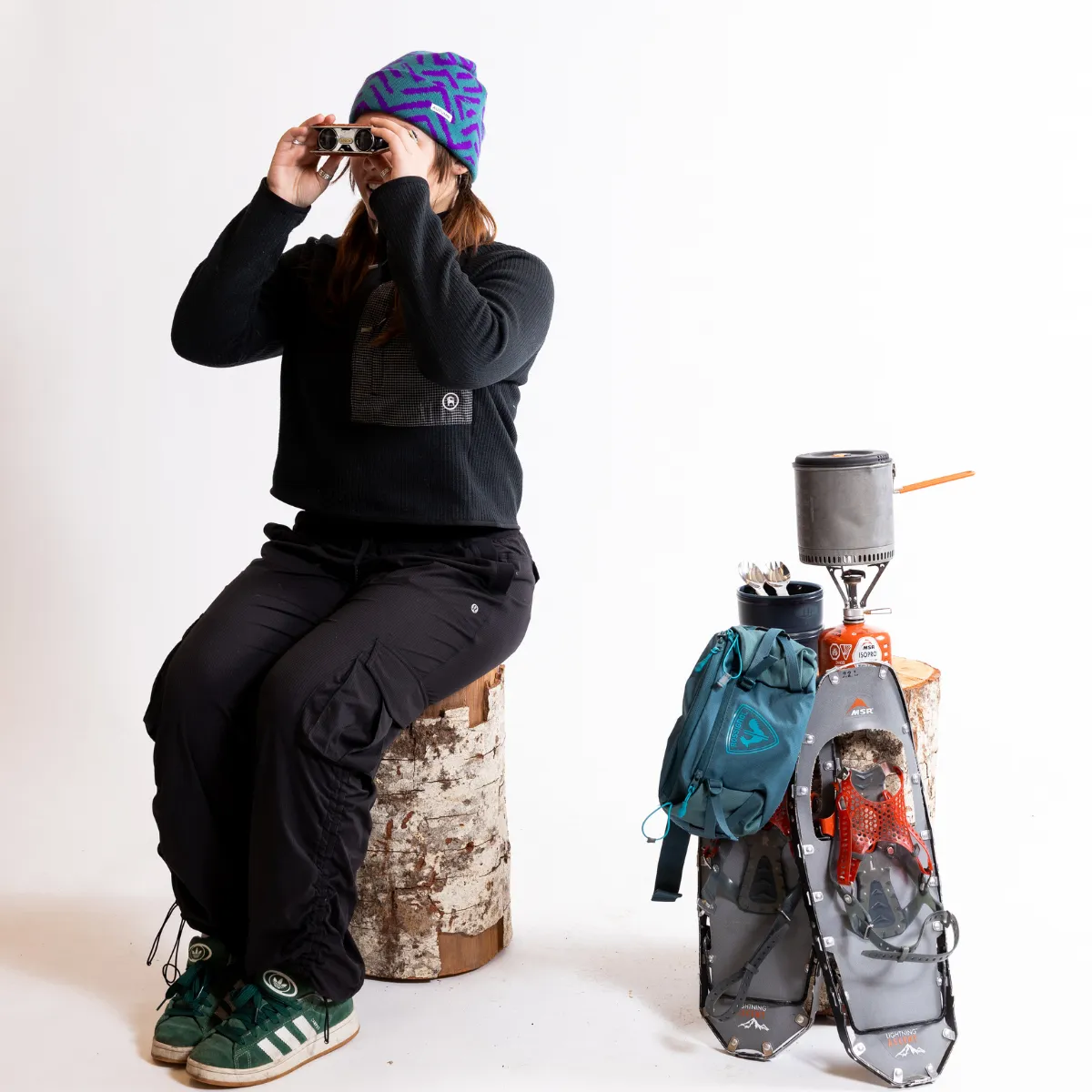 Snowshoeing